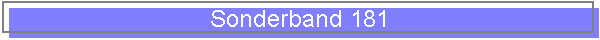Sonderband 181